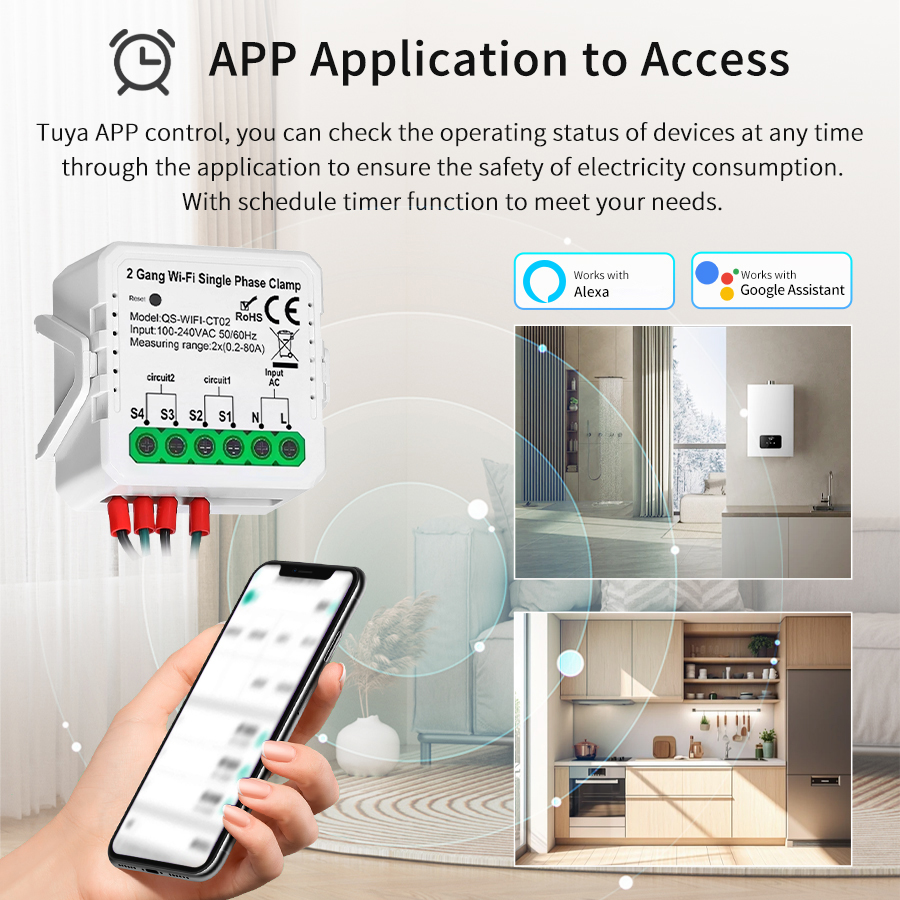Tuya Smart Wifi Energy Meter C - Renewable Energy House 评论和价格