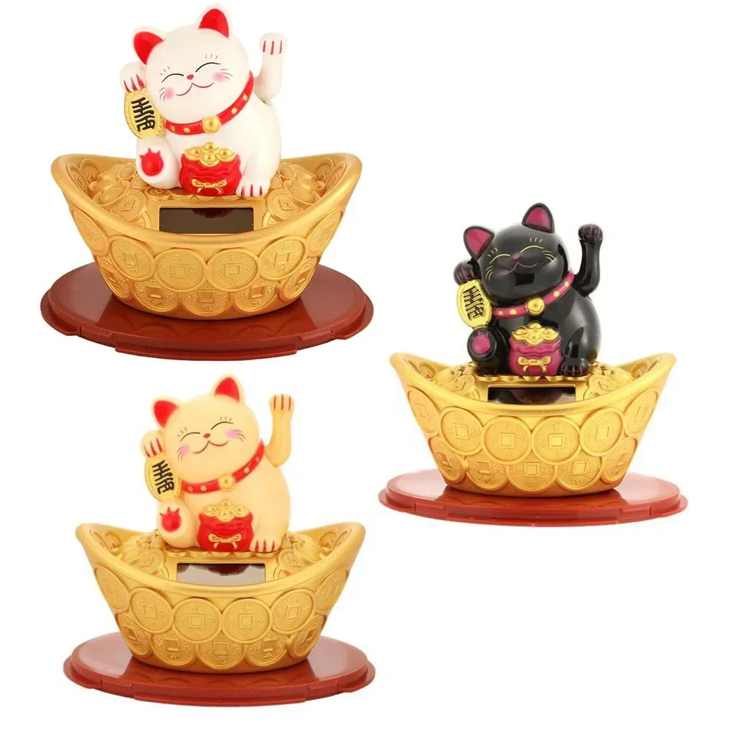 Lucky Cat Cat Wealth Cat Solar - Renewable Energy House 评论和价格