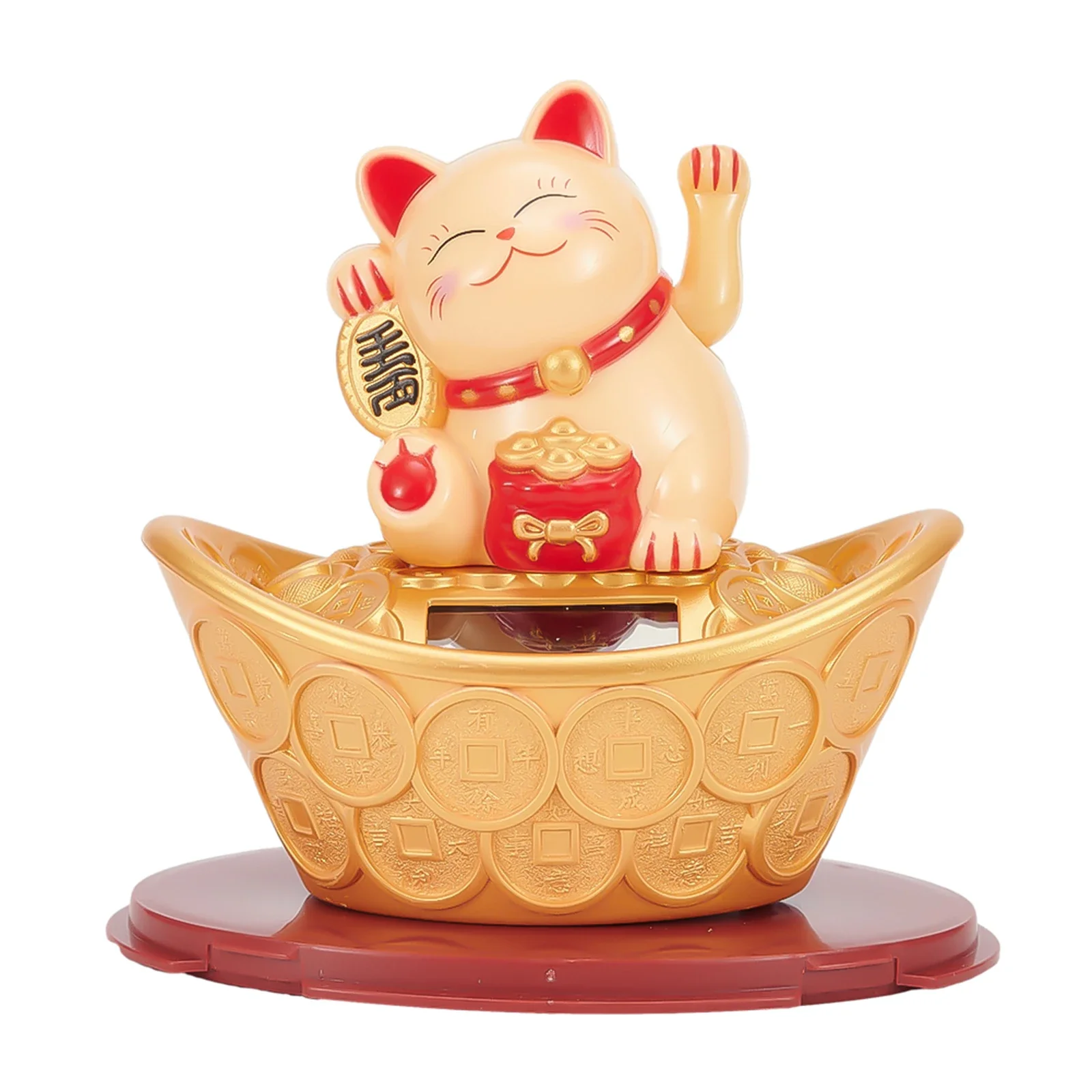 Lucky Cat Cat Wealth Cat Solar - Renewable Energy House 评论和价格