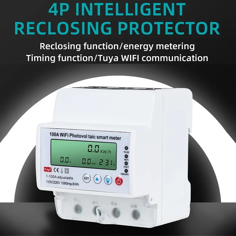 4P 1-100A WiFi Photovoltaic Sm - Renewable Energy House 评论和价格