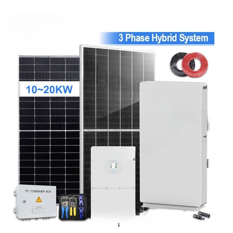 10Kw 10Kw 19Kw Litium Complete - Solar Panel System 10Kw 评论和价格