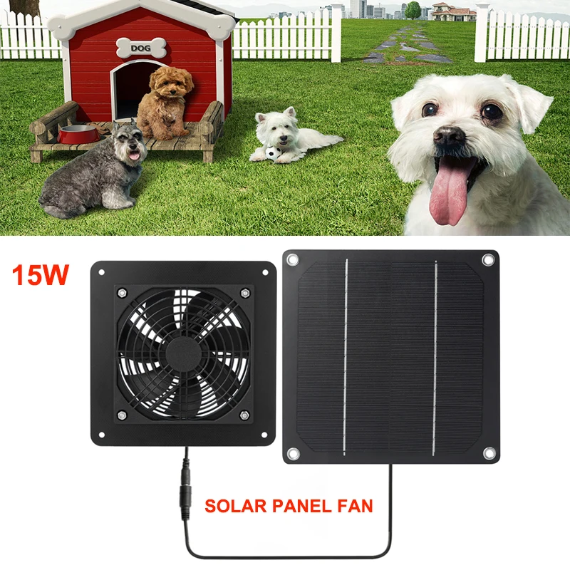 15W Solar Exhaust Fan Air Extr - Renewable Energy House 评论和价格